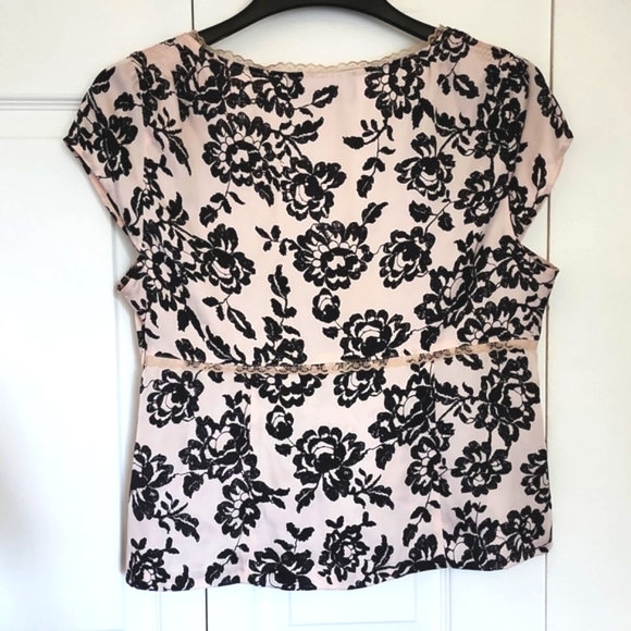 Jones New York. Womens Top Size 14 P Lightweight Light Pink Color - Picture 3 of 7